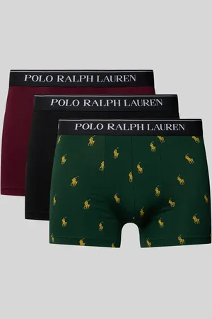 Ralph Lauren Trunks mit elastischem Label-Bund im 3er-Pack in , Größe S