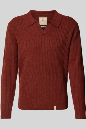 Colours & Sons Strickjacke aus Kaschmir mit Label-Detail in , Größe XL