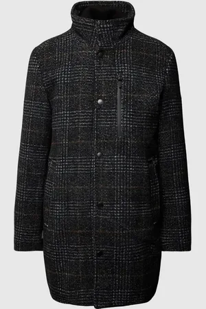 TOM TAILOR Kurzmantel mit Glencheck-Muster in , Größe L