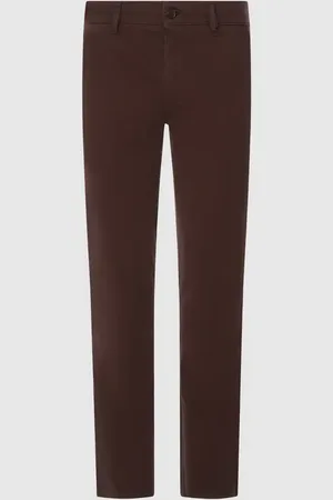 HUGO BOSS Slim Fit Chino mit Label-Detail Modell 