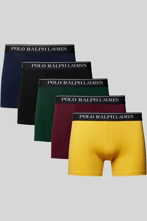 Ralph Lauren Trunks mit elastischem Label-Bund im 5er-Pack in , Größe M