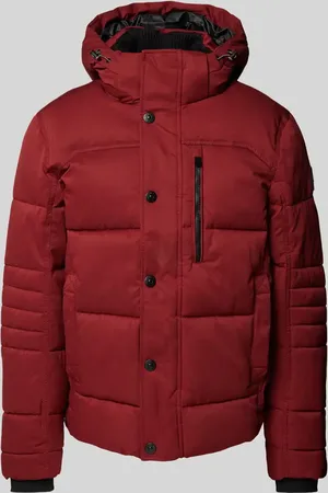 TOM TAILOR Regular Fit Steppjacke aus atmungsaktivem Material mit abnehmbarer Kapuze in , Größe XXL