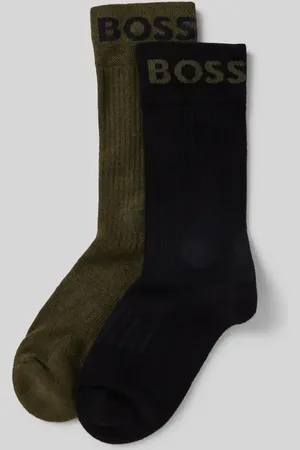 HUGO BOSS Socken mit Label-Schriftzug im 2er-Pack Modell 