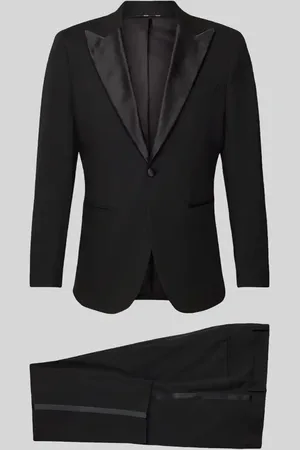 SELECTED Slim Fit Anzug mit Reverskragen Modell 