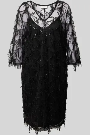 Freequent Knielanges Kleid mit Paillettenbesatz Modell 
