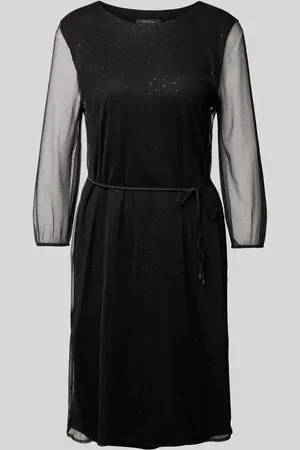 Comma, Knielanges Kleid mit Ziersteinbesatz in , Größe 34