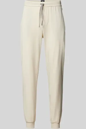 HUGO BOSS Relaxed Fit Sweatpants mit Label-Stitching Modell 