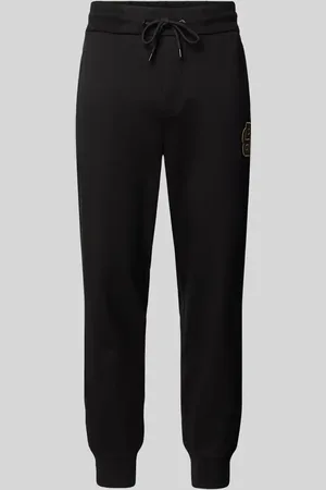 HUGO BOSS Relaxed Fit Sweatpants mit Label-Badge Modell 