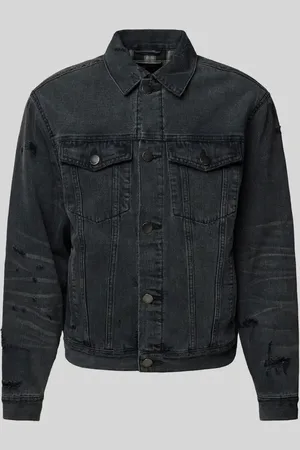 Elias Rumelis Jeansjacke mit Kentkragen Modell 