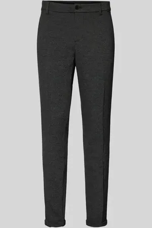 TOM TAILOR Slim Fit Chino aus Jersey mit fixierten, gekrempelten Beinabschlüssen in , Größe S