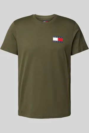 Tommy Hilfiger Slim Fit T-Shirt mit Label-Print Modell 