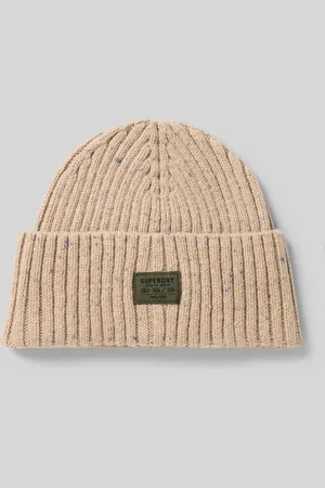 Superdry Beanie in Ripp-Optik in , Größe 1