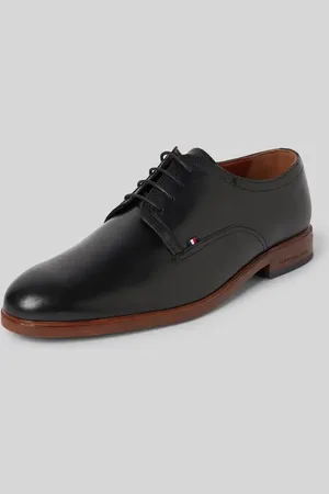 Tommy Hilfiger Lederderby mit Label-Prägung Modell 