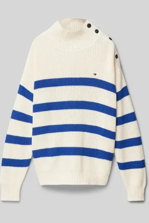 Tommy Hilfiger Strickpullover mit Stehkragen in , Größe 140