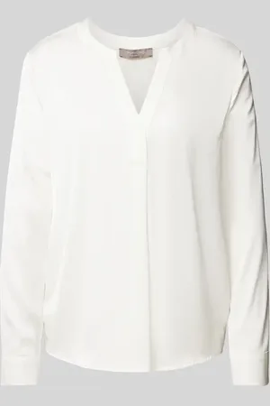 Christian Berg Slim Fit Bluse mit Tunikakragen in , Größe 34
