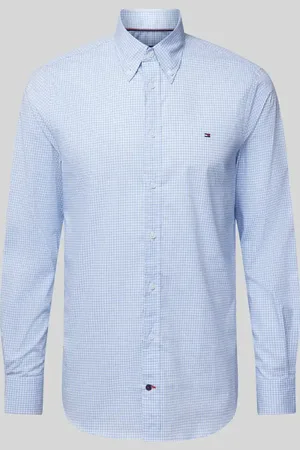 Tommy Hilfiger Slim Fit Business-Hemd mit Knopfleiste in , Größe 39