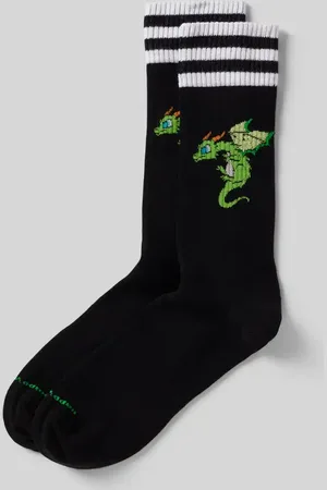 Happy Socks Socken mit Label-Print in , Größe 41-46