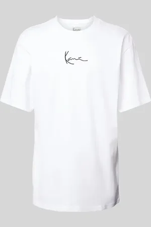 Karl Kani T-Shirt mit Label-Stitching in , Größe XS