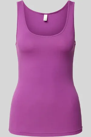 QS by s.Oliver Tanktop mit tiefem Rundhalsausschnitt in , Größe XS