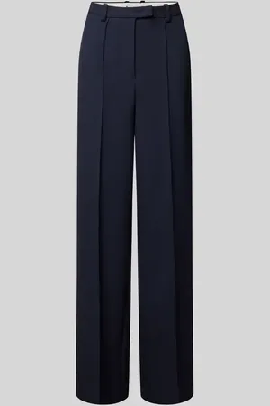 Tommy Hilfiger Straight Leg Stoffhose mit fixierten Bügelfalten in , Größe 36