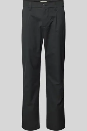 Blend Straight Leg Stoffhose mit Bundfalten in , Größe 36/34