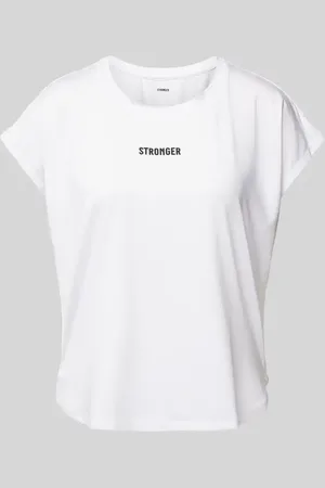 Stronger T-Shirt mit Label-Print in , Größe M