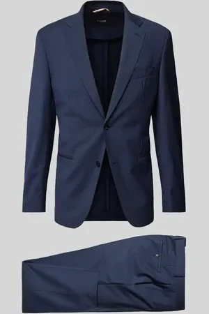 HUGO BOSS Anzug mit feinem Strukturmuster Modell 