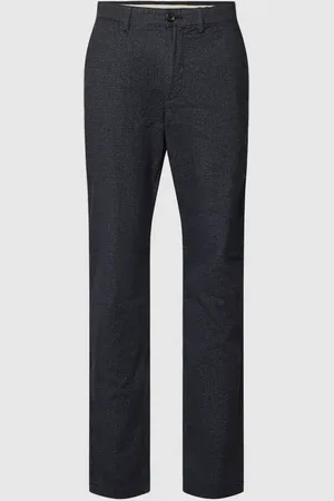 SELECTED Slim Fit Hose mit feinem Hahnentrittmuster Modell 