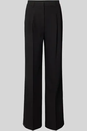 Smith and Soul Wide Leg Stoffhose mit Bundfalten in , Größe M