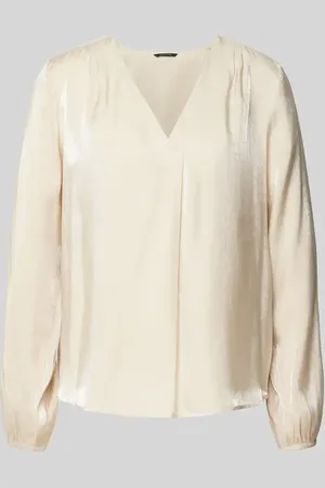 Comma, Hemdbluse mit V-Ausschnitt in , Größe 36