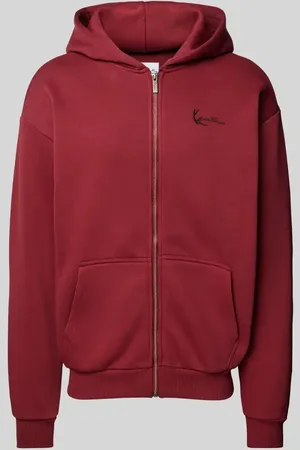 Karl Kani Sweatjacke mit Label-Stitching in , Größe M