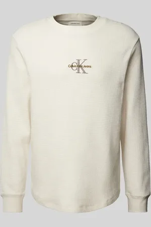 Calvin Klein Longsleeve mit Logo-Stitching in , Größe XS