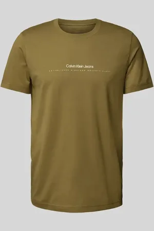 Calvin Klein T-Shirt mit Label-Print in , Größe XS