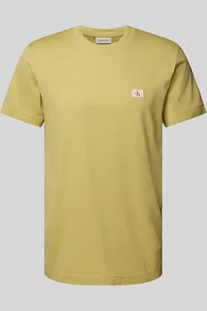 Calvin Klein T-Shirt mit Label-Badge in , Größe XS