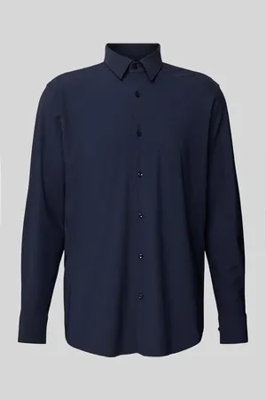 HUGO BOSS Regular Fit Business-Hemd mit Kentkragen in , Größe 39