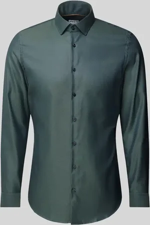 Jake*s Super Slim Fit Businesshemd aus Premiumqualität in , Größe 35/36