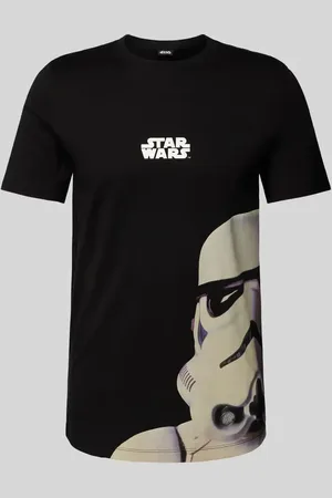 QS by s.Oliver Regular Fit T-Shirt aus Baumwolle mit Starwars®-Print in , Größe M