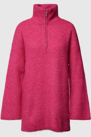 SELECTED Strickkleid in Ripp-Optik in , Größe S