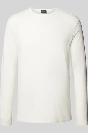 Olymp Slim Fit Langarmshirt aus Baumwoll-Mix in , Größe S