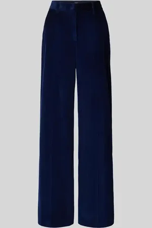 Max Mara Straight Fit Cordhose aus reiner Baumwolle mit seitlichen Eingrifftaschen Modell 