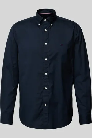 Tommy Hilfiger Freizeithemd mit Knopfleiste in , Größe M