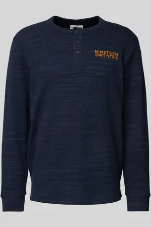 TOM TAILOR Regular Fit Langarmshirt mit Baumwolle in , Größe S