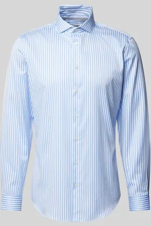 Jake*s Regular Fit Business-Hemd in Premiumqualität mit Haifischkragen in , Größe 39/40