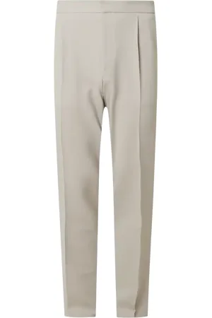 Ermenegildo Zegna Bundfaltenhose mit Stretch-Anteil in , Größe 56