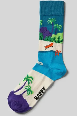Happy Socks Socken mit Motiv-Stitching Modell 