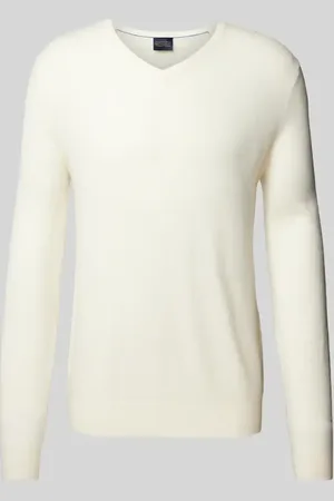 Christian Berg Strickpullover mit gerippten Abschlüssen in , Größe M