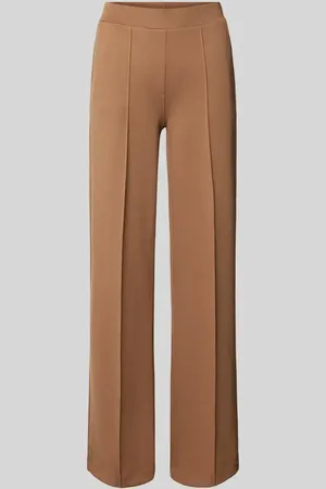 Smith and Soul Straight Leg Stoffhose mit fixierten Bügelfalten in , Größe S
