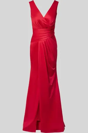 TROYDEN COLLECTION Abendkleid mit V-Aussschnitt in , Größe 32