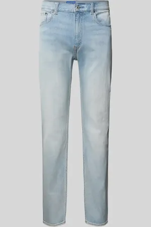 Hugo Blue Regular Fit Jeans im 5-Pocket-Design Modell 