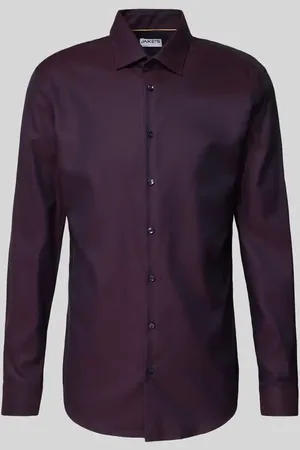 Jake*s Slim Fit Business-Hemd in Premiumqualität mit Kentkragen in , Größe 37/38